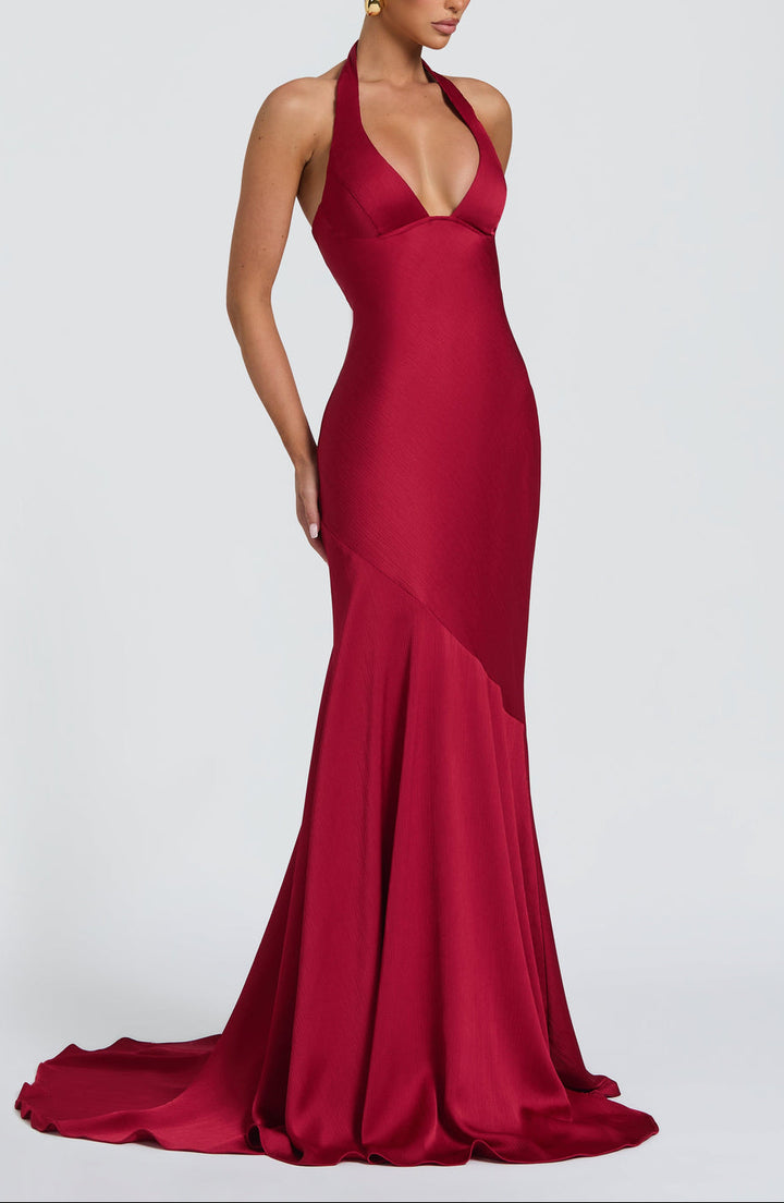 Endless Love Satin Maxi Dress