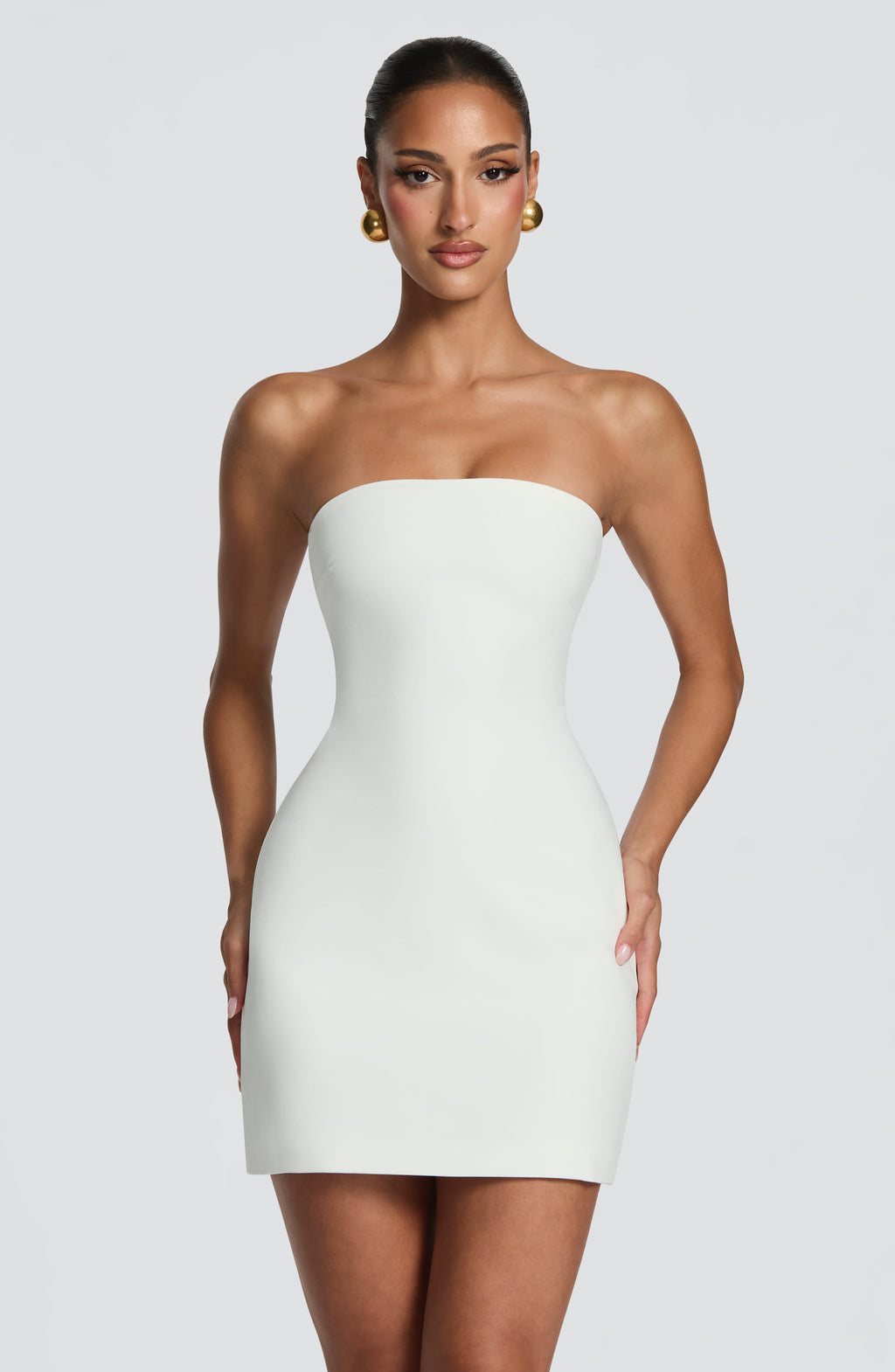 Evelyn Mini Dress - Ivory