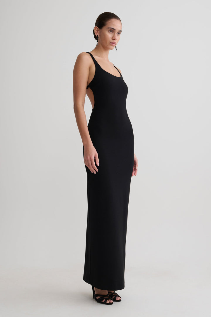 Veylisse Open-Back Column Dress