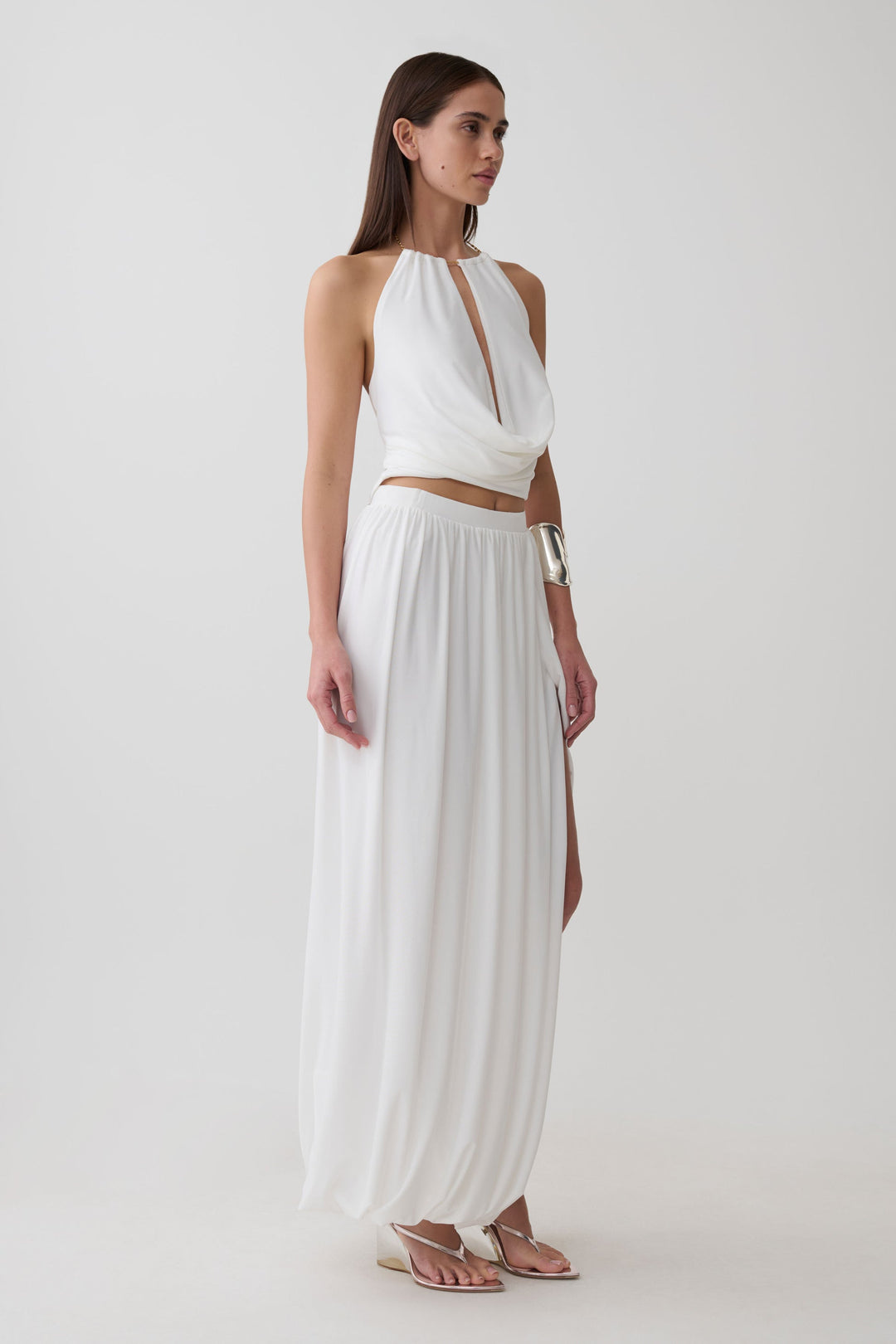 Nivara Fluid Draped Co-Ord Set