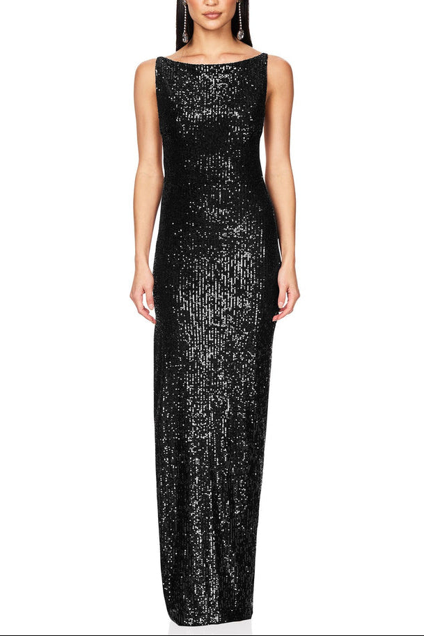 Izabel Sequin Maxi Gown