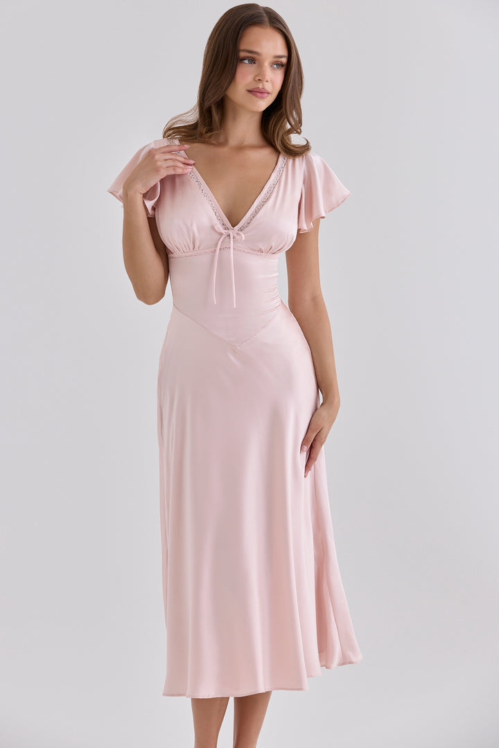 Evelisse Flutter Midi Dress