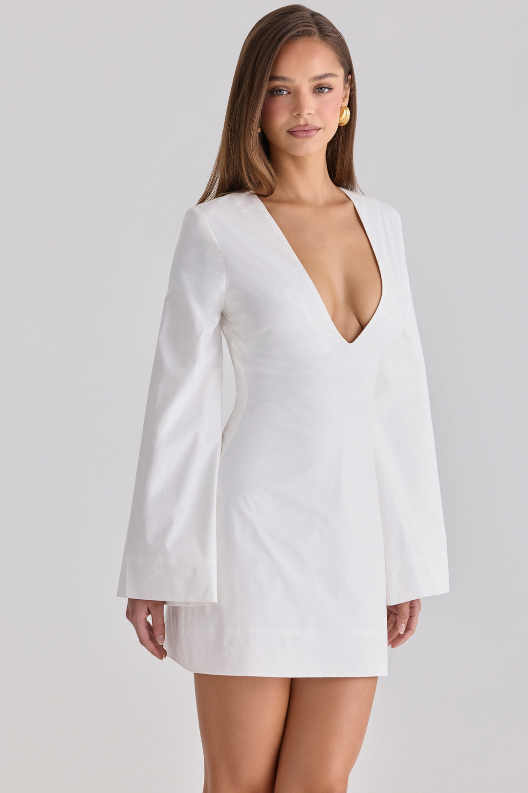 Ivory Bell Mini Dress