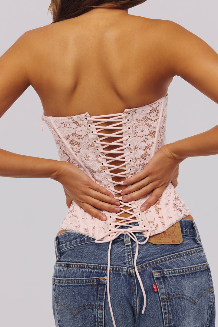Hazel Blush Bloom Corset