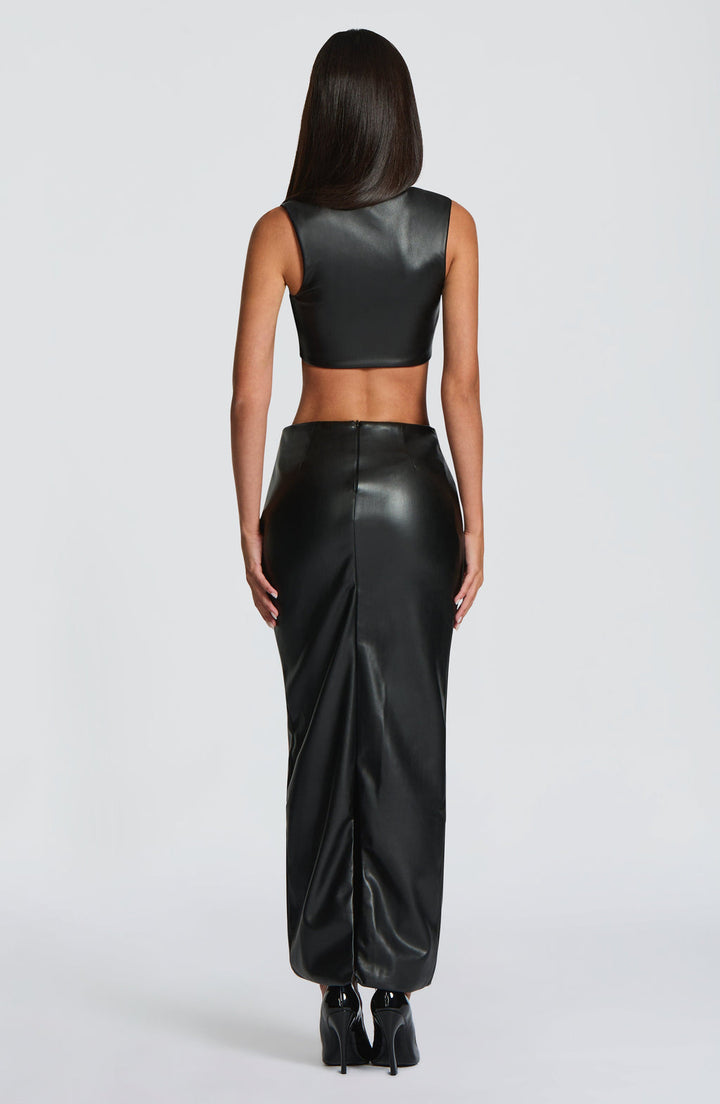 Alexa Leather Co-ord Set
