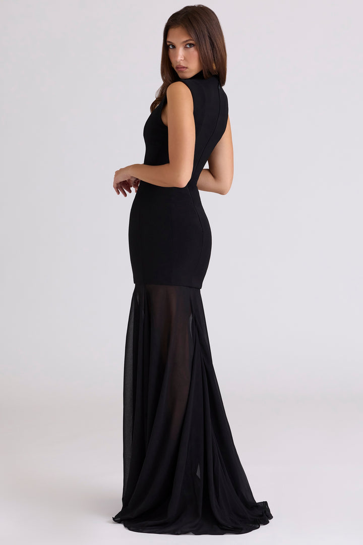 No Promises Keyhole Maxi Dress