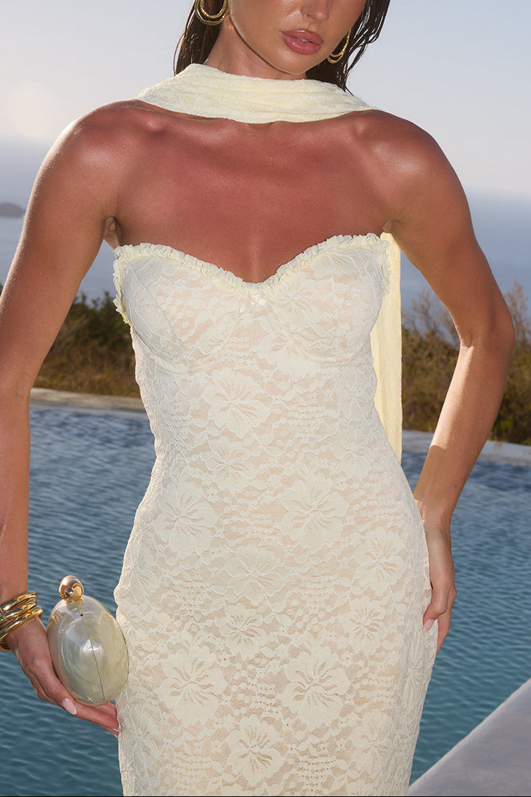 The Vienne Scarf Gown