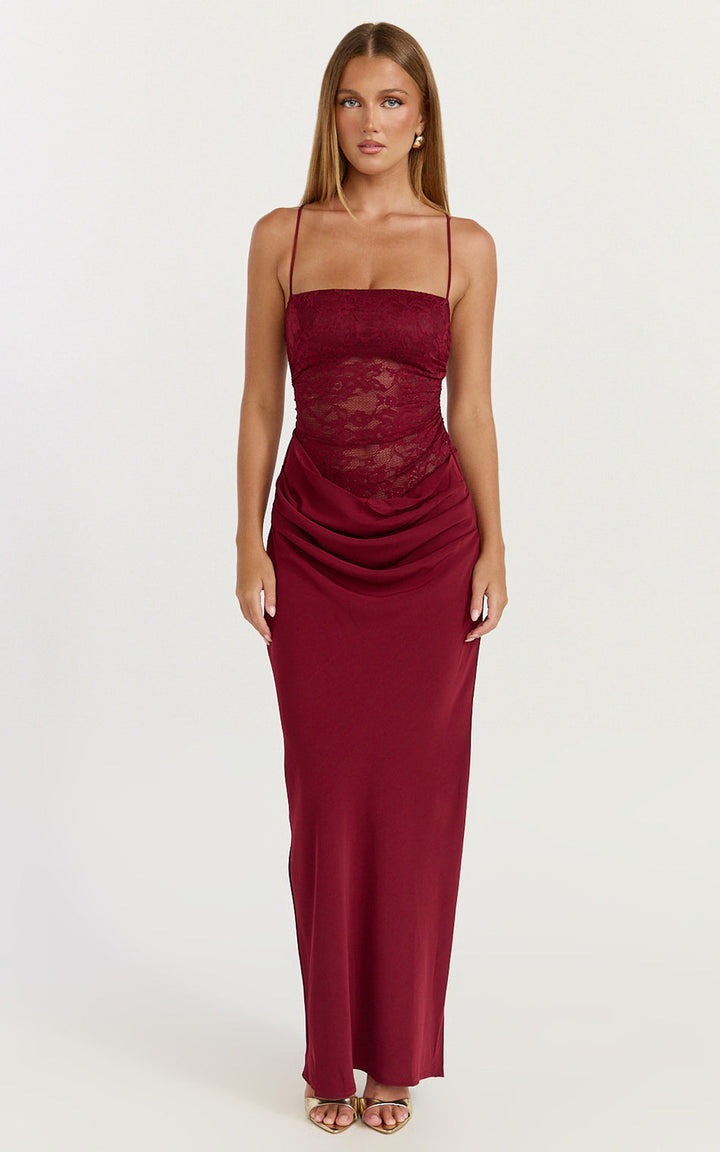 The Sienna Lace Maxi Dress
