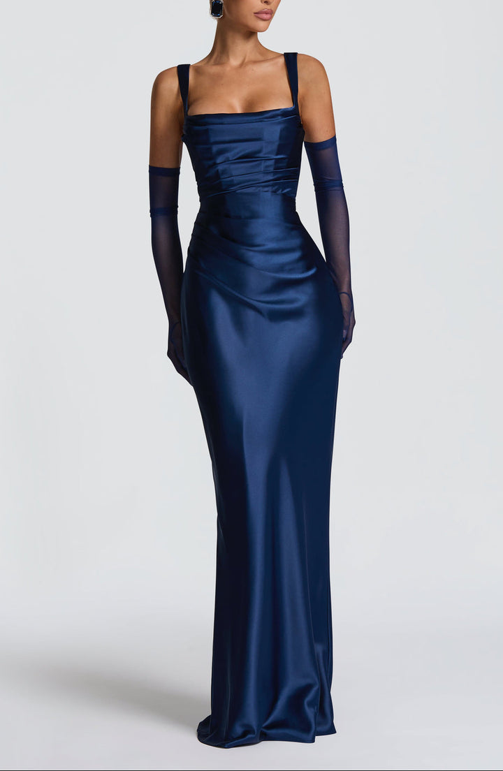Seraphine Satin Gown Maxi Dress
