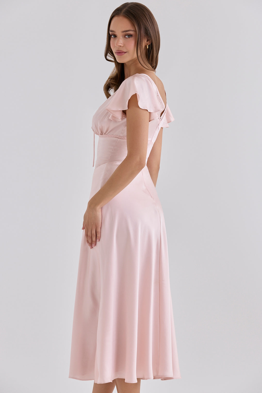 Evelisse Flutter Midi Dress