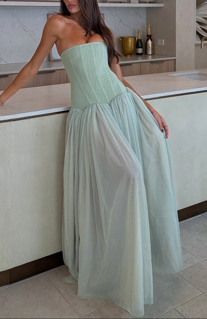 Aria Mint Maxi Dress