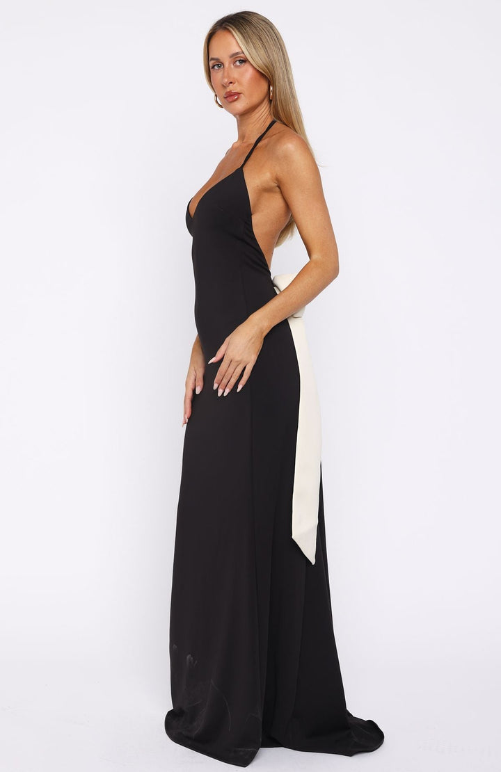 Amora Bow Maxi Dress