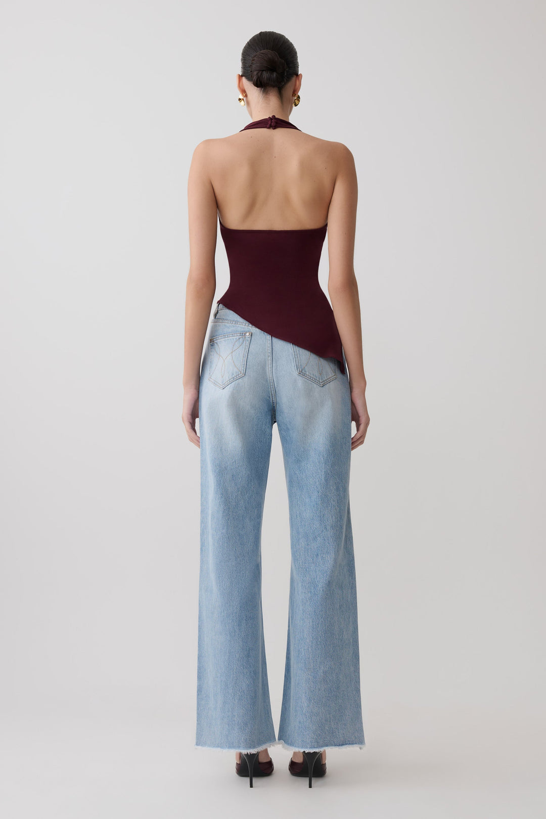 Elowyn Sculpted Halter Top