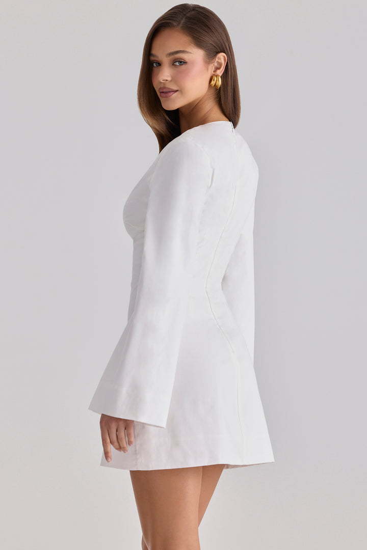 Ivory Bell Mini Dress