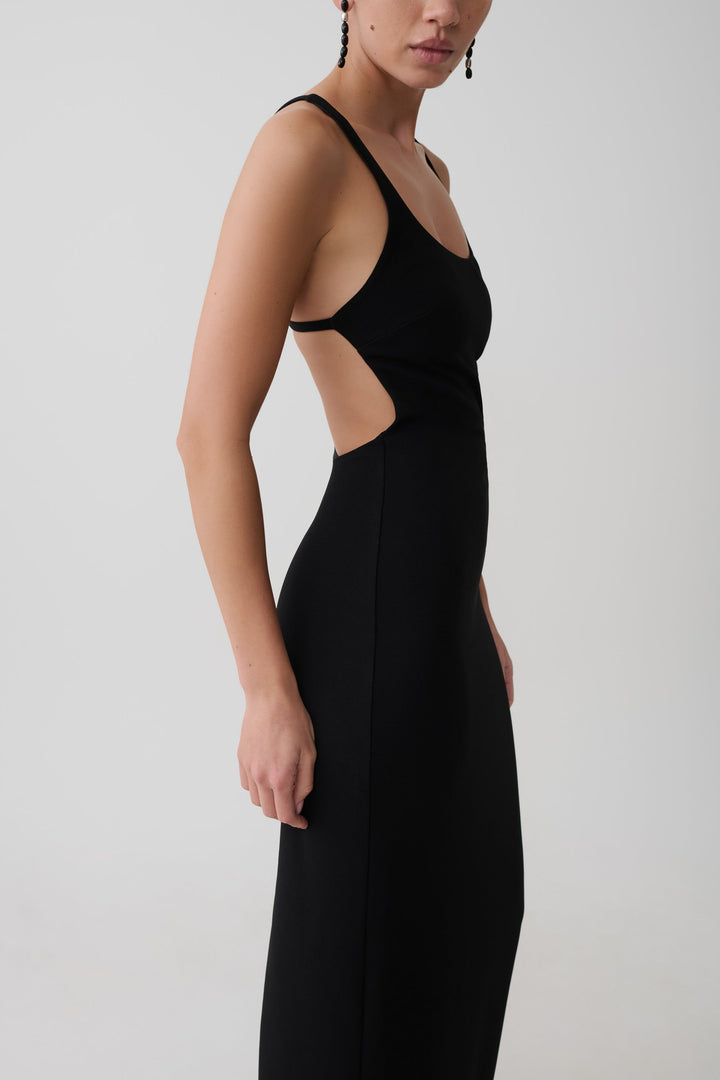 Veylisse Open-Back Column Dress