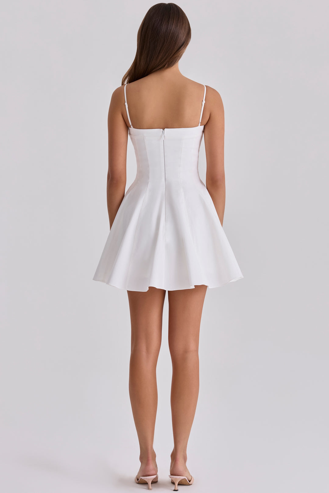 Belle Mini Dress in butter yellow