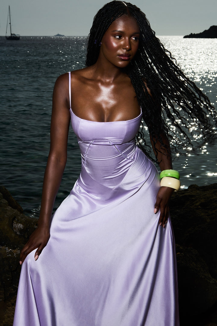 Angelique Maxi Dress in Black