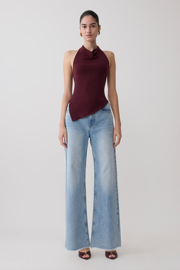 Elowyn Sculpted Halter Top