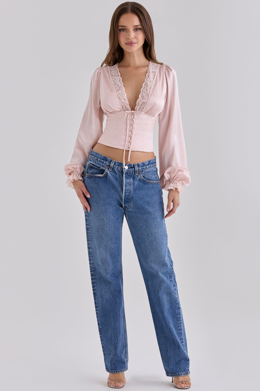 Elowara Lace Corset Top