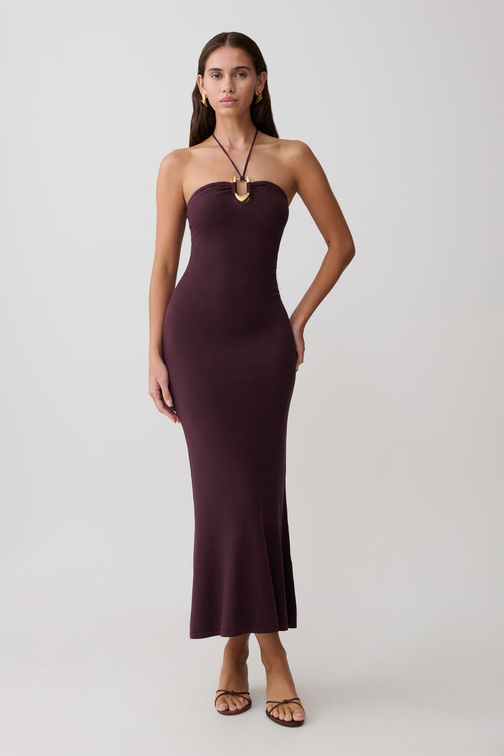 Sia Halter Maxi Dress