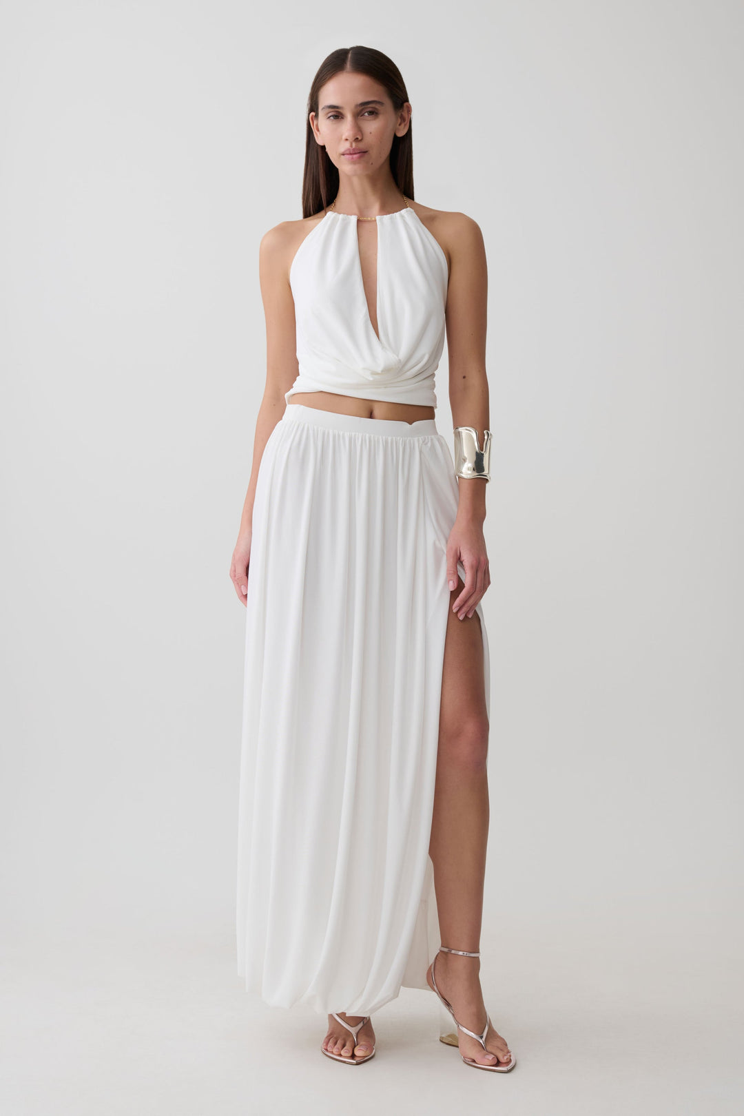 Nivara Fluid Draped Co-Ord Set