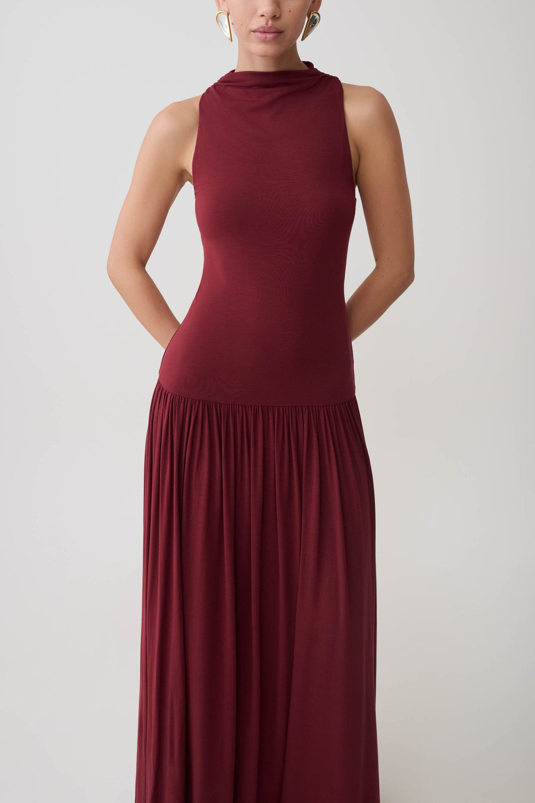 Zorelle Fluid Maxi Dress
