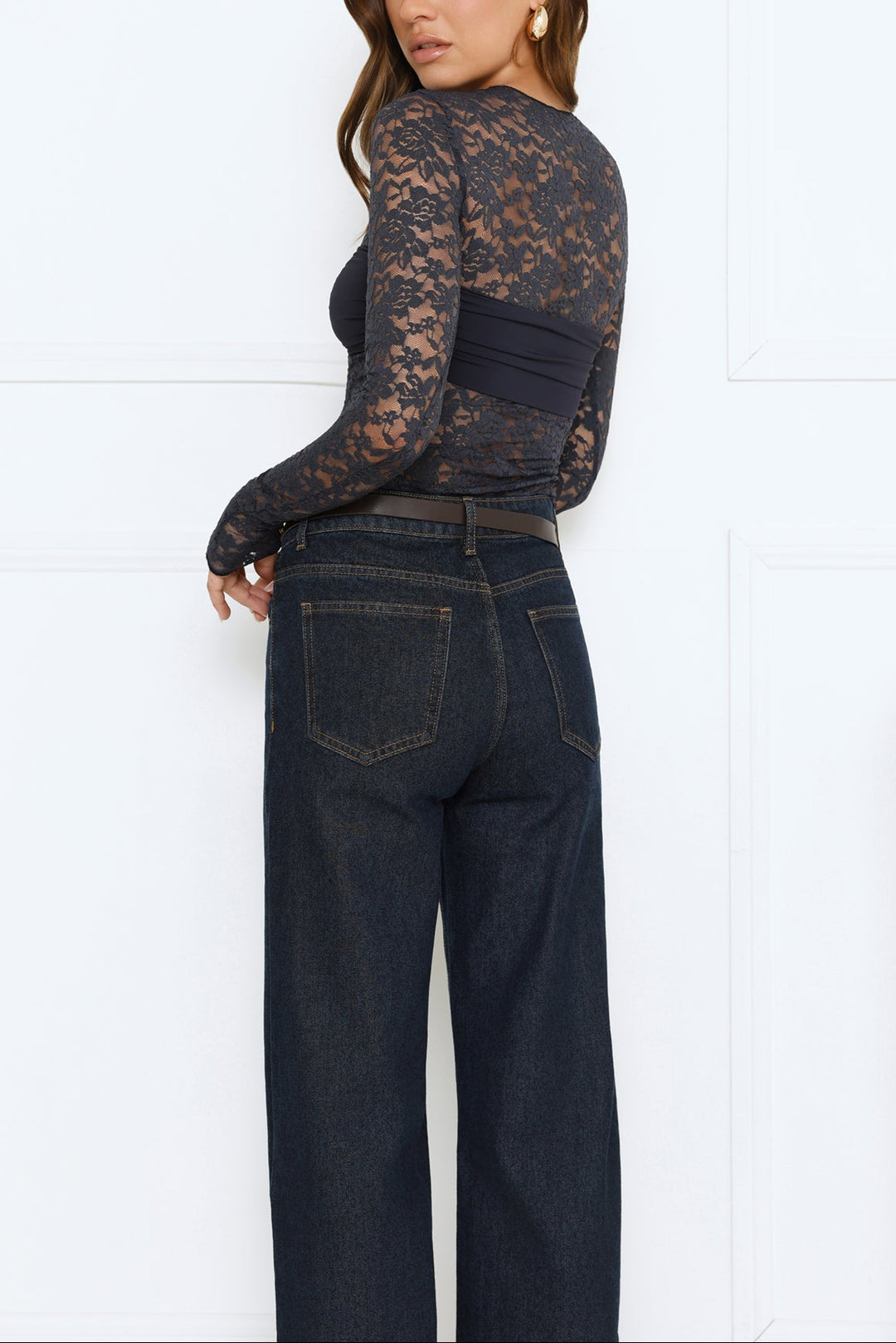 Lara Lace Illusion Top