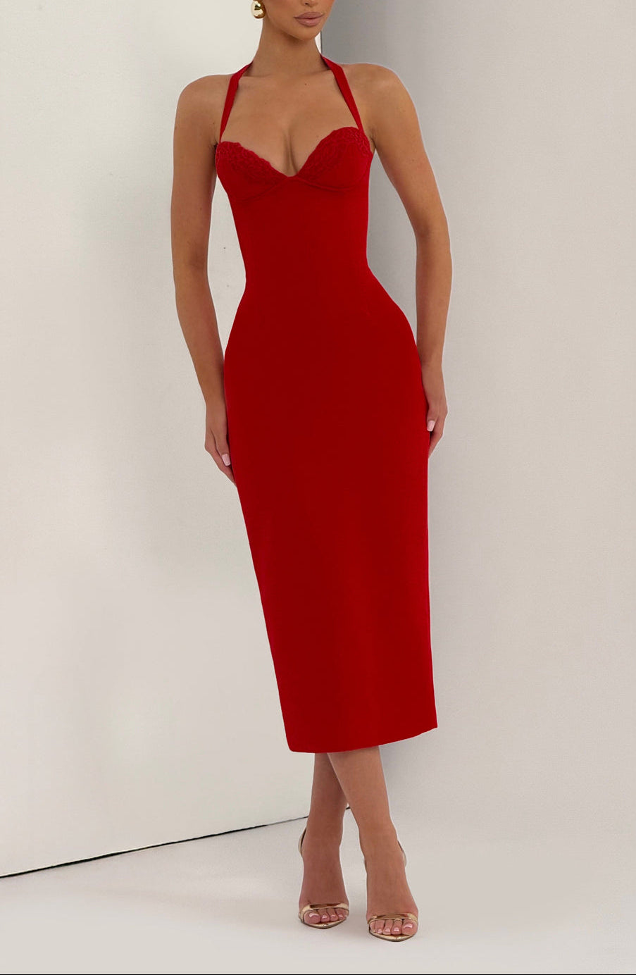 Enya Midi Dress OUTCAST Enya Midi Dress OUTCAST