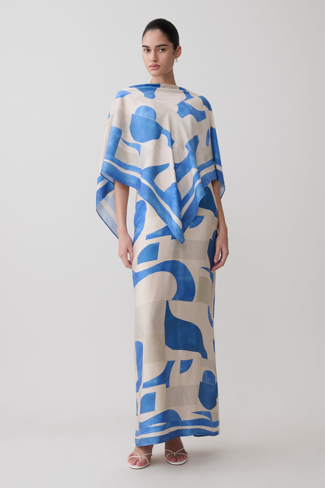 Mariselle Halter Maxi Dress