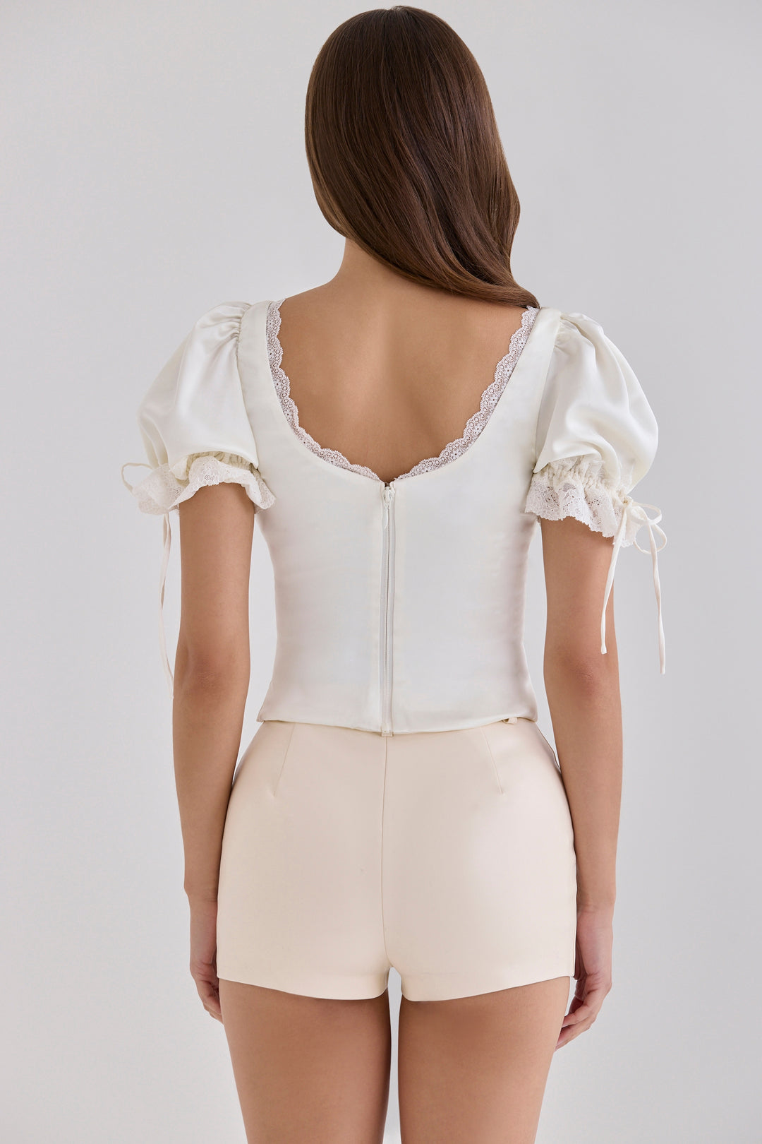 Avelisse Lace-Tie Top