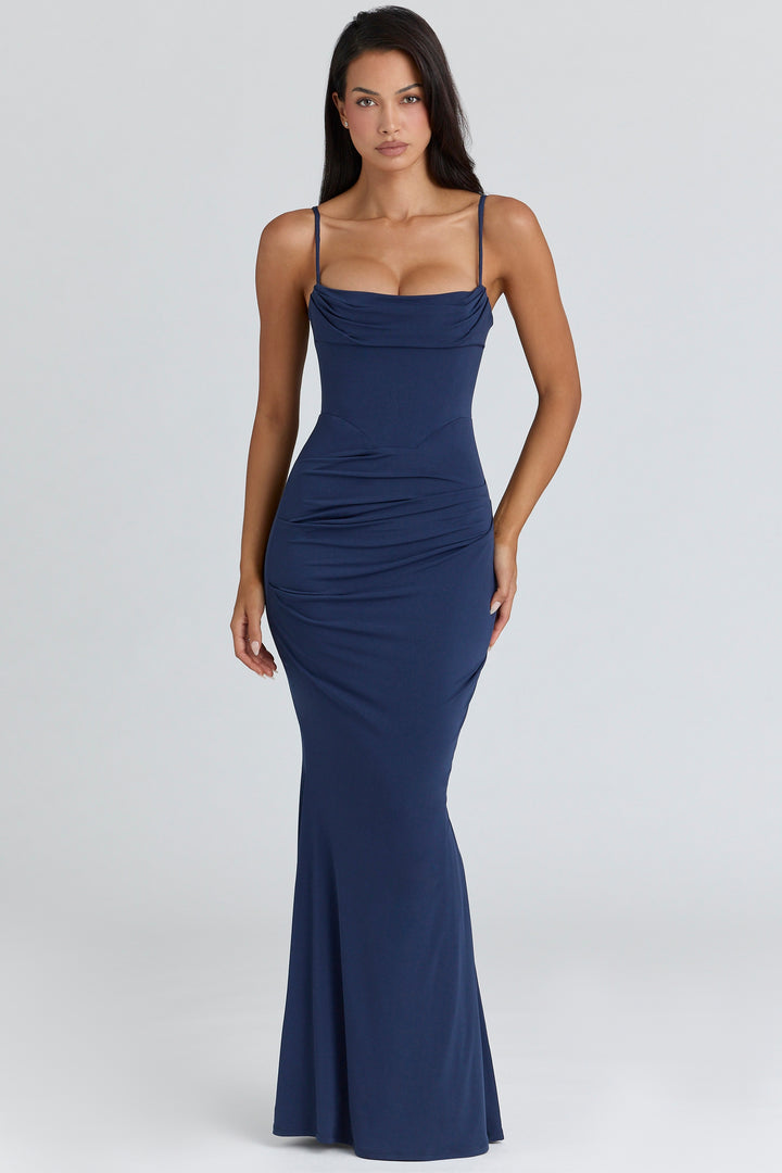 Linda Maxi Dress with Scarf