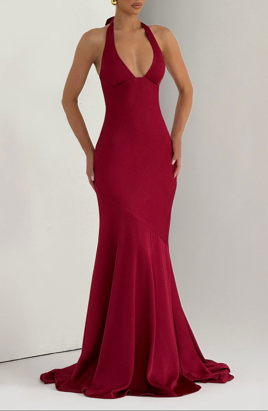 Endless Love Satin Maxi Dress