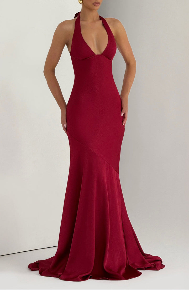 Endless Love Satin Maxi Dress