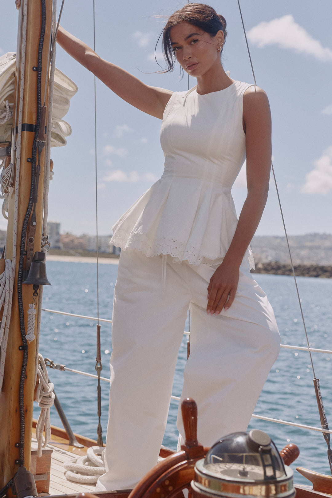 Stella peplum co-ord set