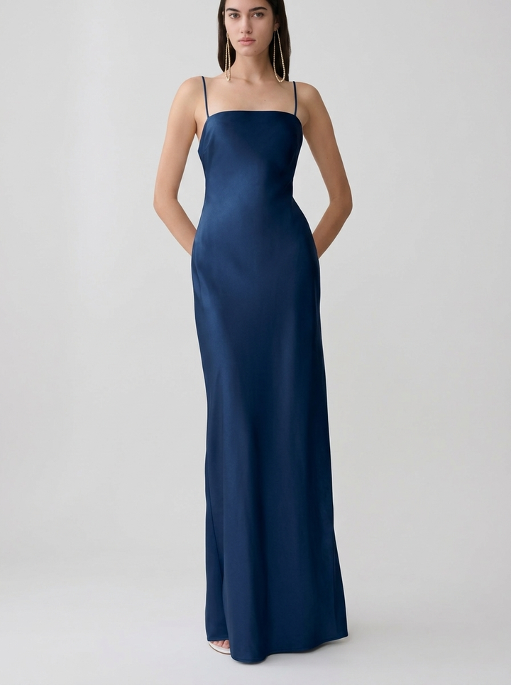 Evelune Cape Maxi Dress
