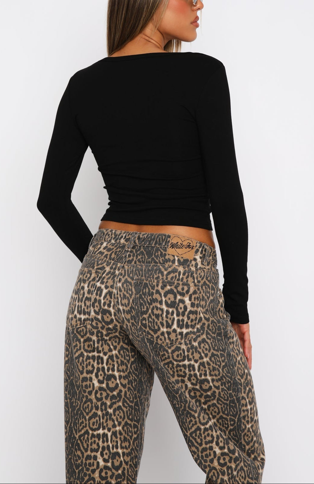 Samira Long Sleeve Top Black