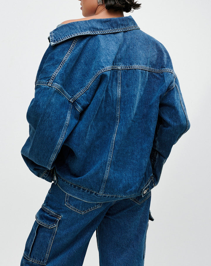 Polina Oversized Denim Jacket