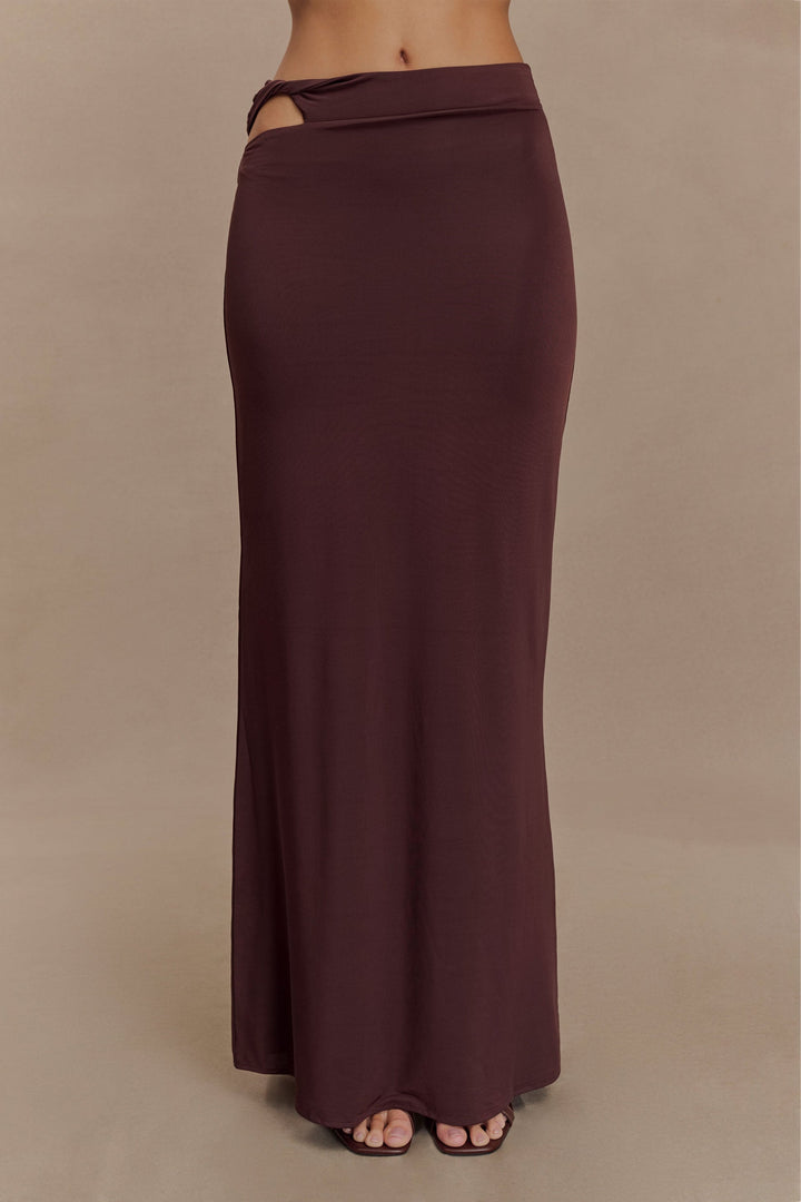 Lucia Slinky Twist Top & Maxi Skirt Set