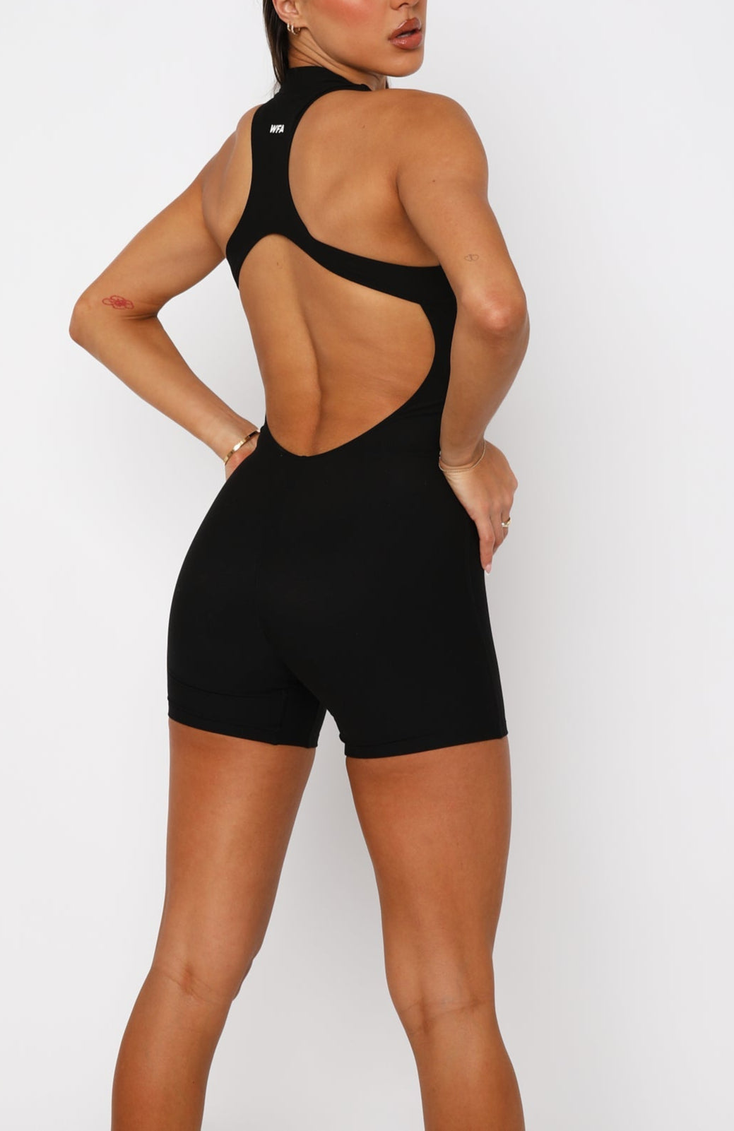 Dominika Rush Playsuit Black