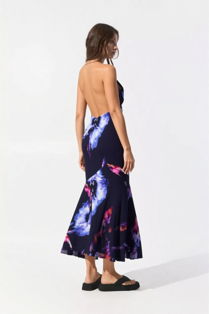 Loretta Halter Maxi Dress