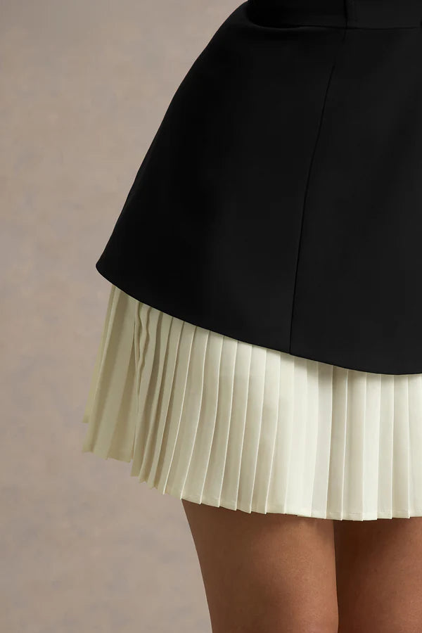 Genevieve Mini Dress - Black