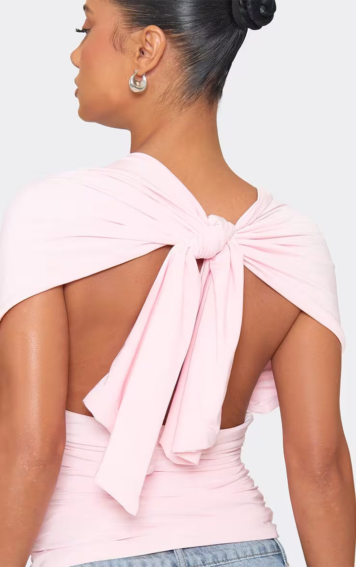 Orelisse Knot-Back Top