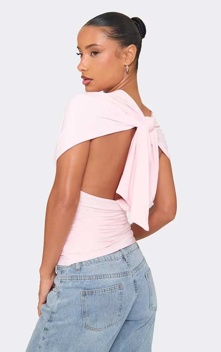 Orelisse Knot-Back Top