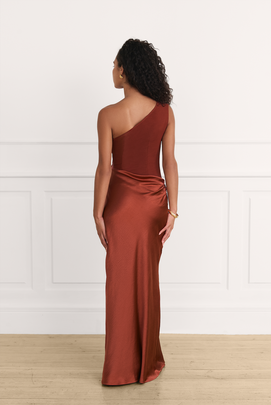 Raya Maxi dress in terracota