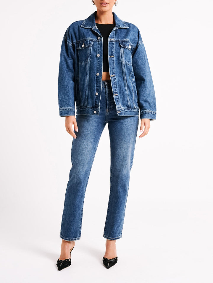 Polina Oversized Denim Jacket