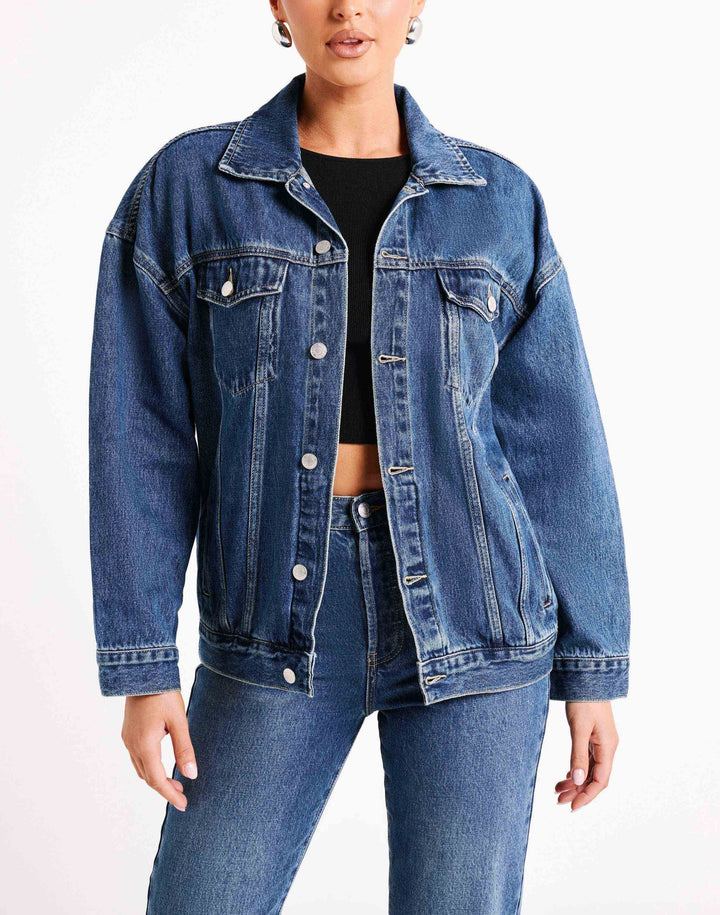 Polina Oversized Denim Jacket