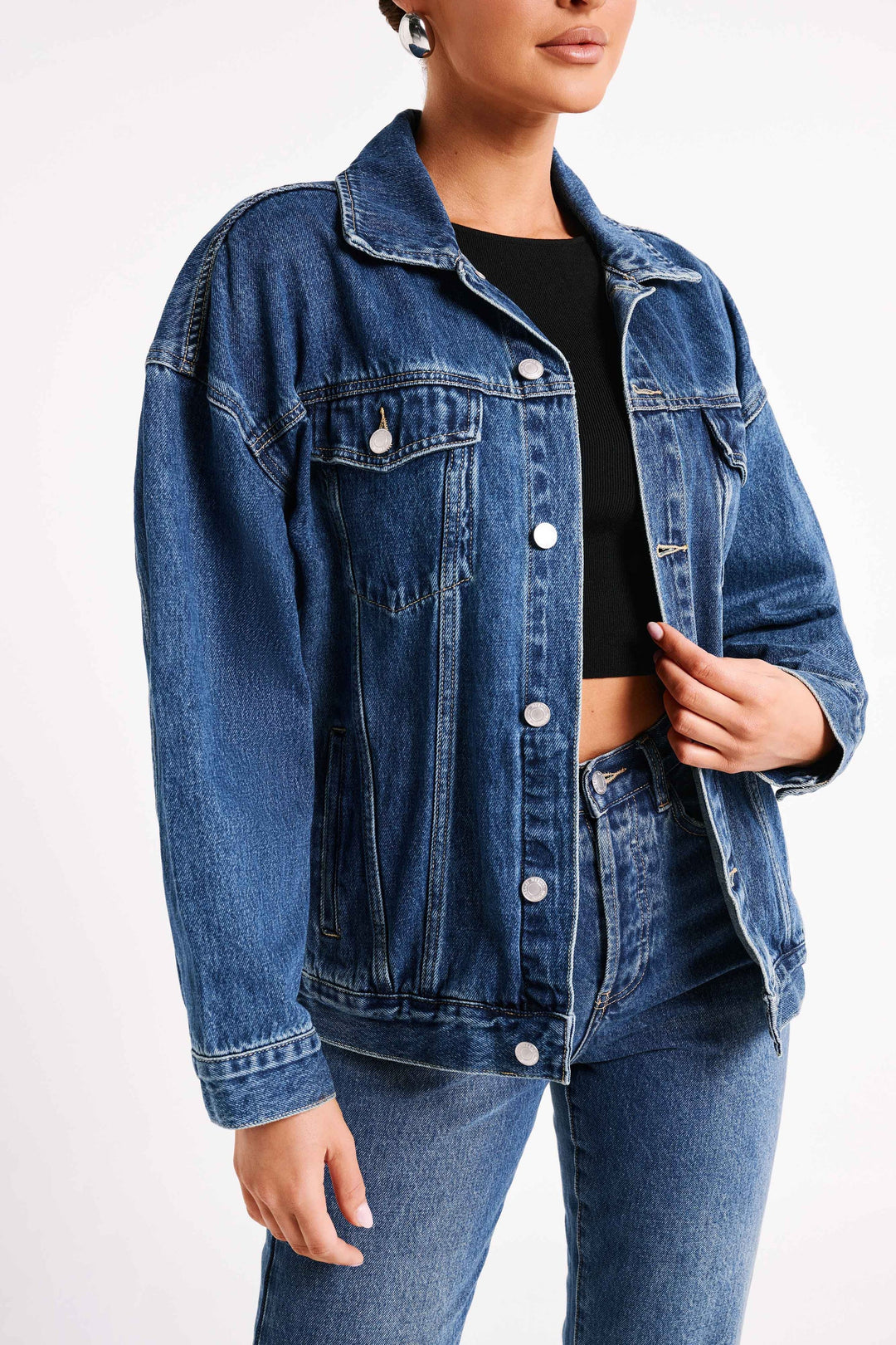 Polina Oversized Denim Jacket