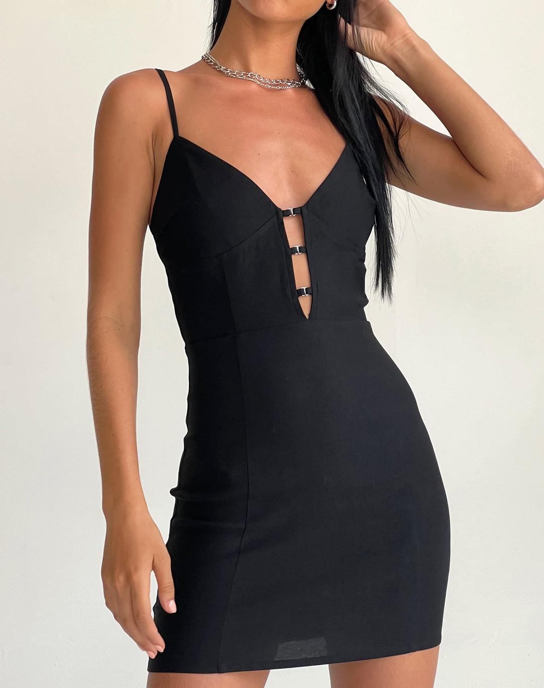 Sevila Mini Dress in black