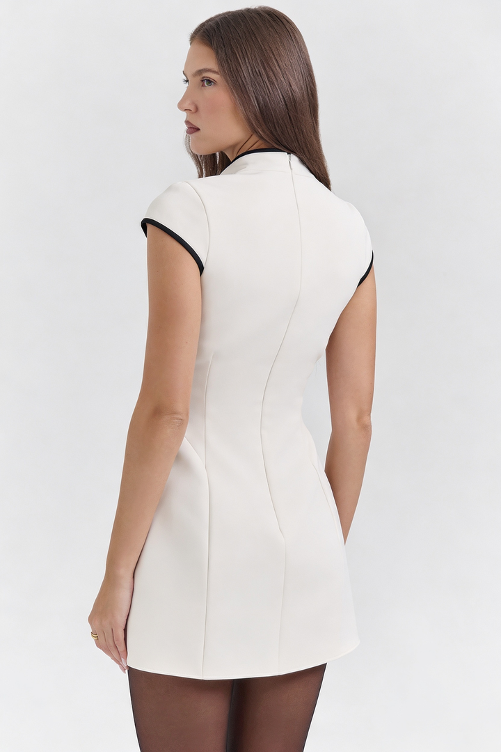 Ivy Contrast Mini Dress