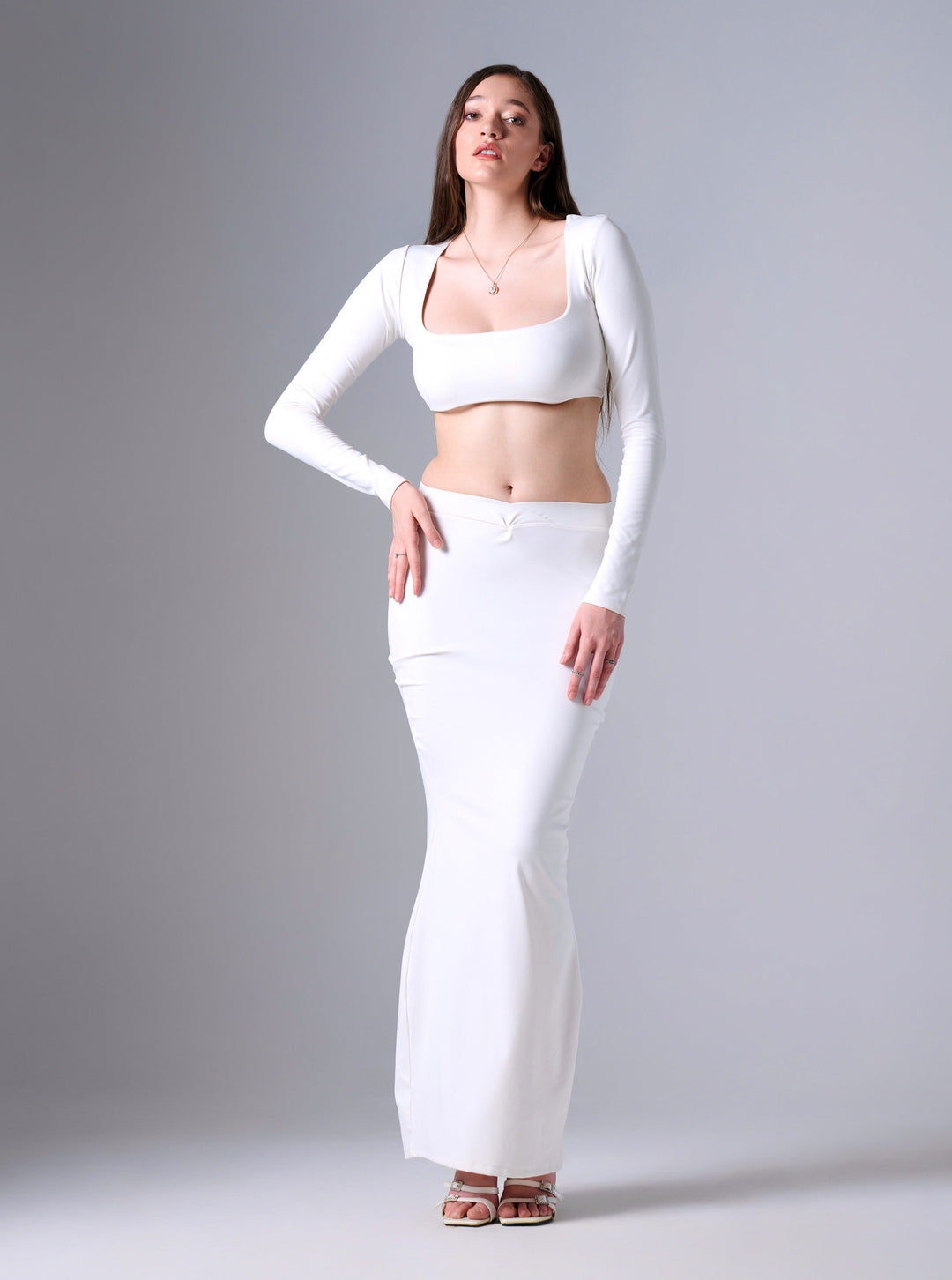 AVRA Co ord set in Ivory
